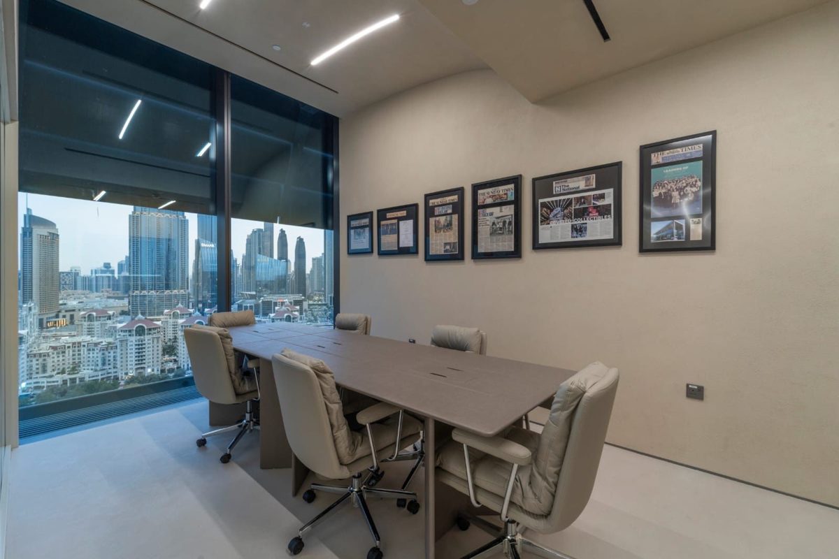 Dubai office boardroom